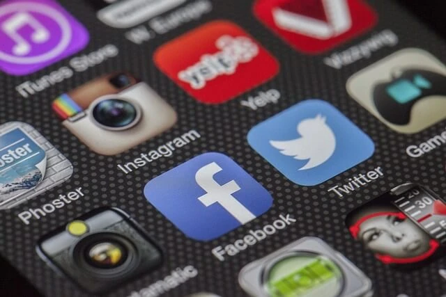 A vibrant display of social media marketing success by Upward Consulting.